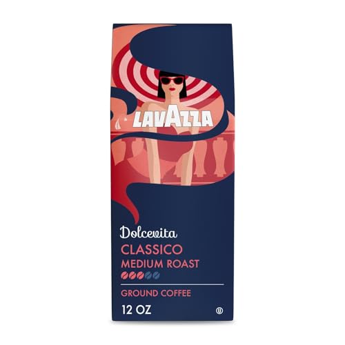 Lavazza Classico Ground Coffee Blend, Medium Roast