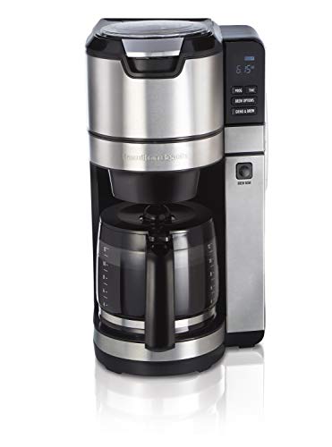 The Hamilton Beach Grind And Brew Coffee Maker