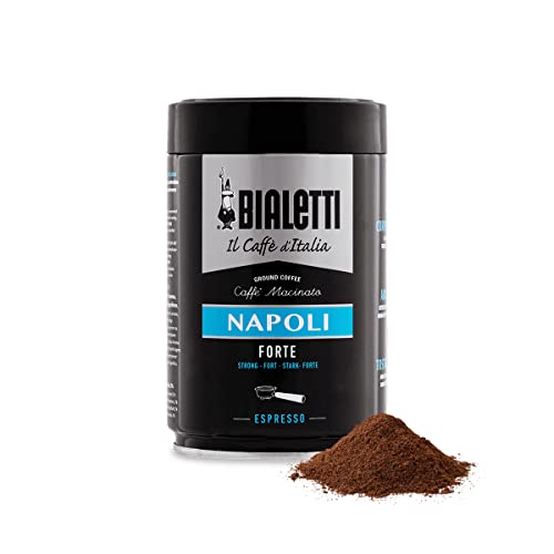 Bialetti Coffee Moka Ground Dark Roast Robusta Arabica Blend