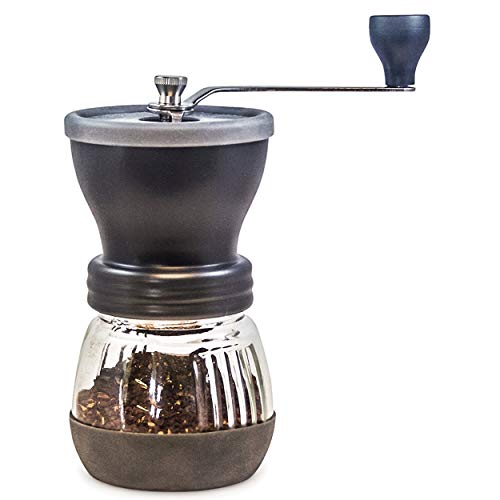 Khaw-Fee Manual Coffee Grinder with Conical Ceramic Burr