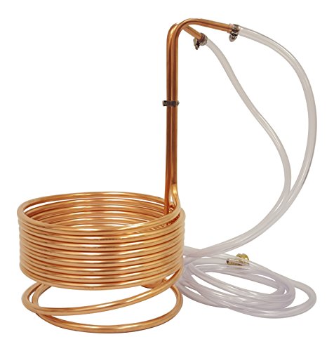 NY Brew Supply Wort Chiller, 3/8' x 25', Copper