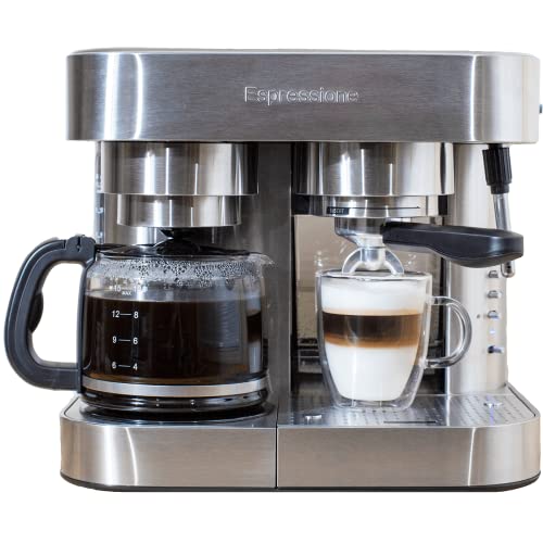 Espressione Stainless Steel Coffee Maker and Machine Espresso