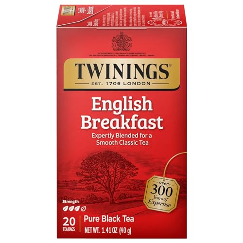 Twinings of London, English Breakfast Tea Bags