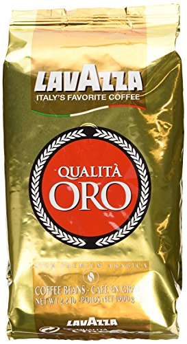 Lavazza Qualita Oro Italian Coffee Whole Beans