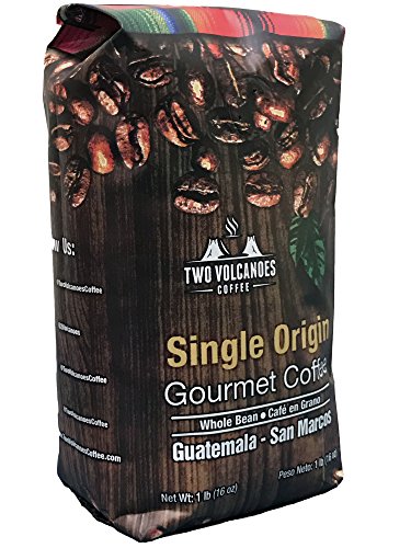 Two-Volcanoes Coffee - Gourmet Guatemala Whole Bean Single-Origin Coffee