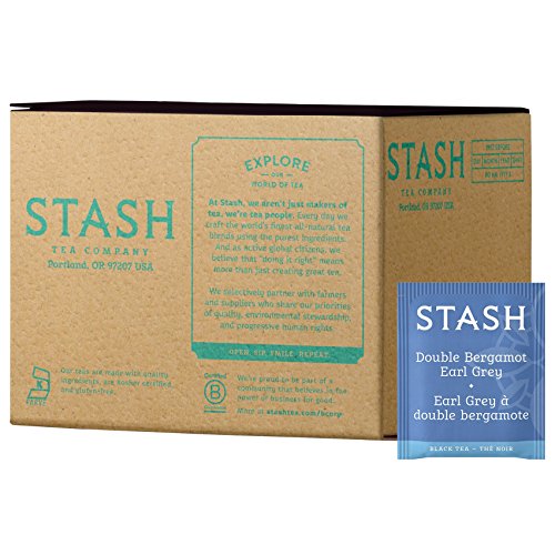 Stash Tea Company, Double Bergamot Earl Grey, 100 bags