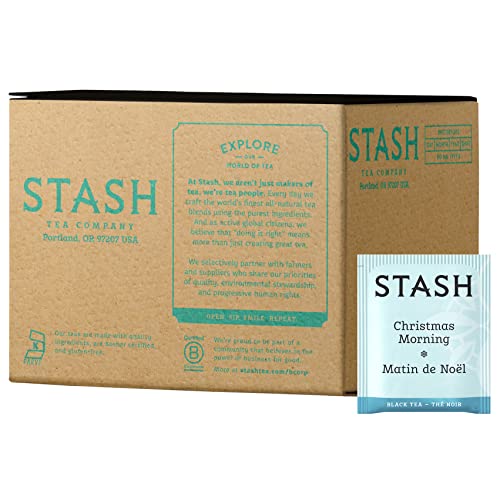 Stash Tea Company, Christmas Morning Blend, 100 bags