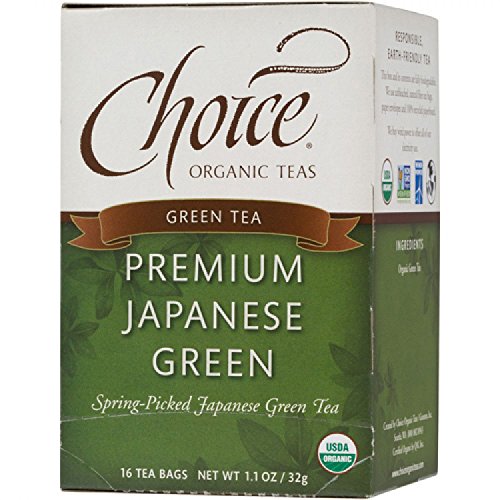 Choice Organic, Premium Japanese Green Tea, 16 bags